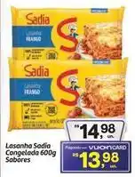 Fort Atacadista Sadia - lasanha congelada oferta