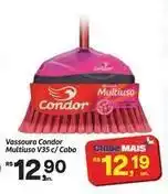 Fort Atacadista Condor - vassoura multiuso v35 c/ cabo oferta