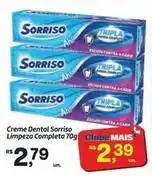 Fort Atacadista Sorriso - creme dental limpeza completa oferta