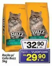 Fort Atacadista Buzz - ração p/ gato oferta