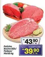 Fort Atacadista Bovino - patinho bovino bife/ pedaco/ moido oferta