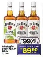 Fort Atacadista Jim beam - whiskyjim beam apple/ white oferta