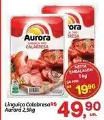 Aurora - linguiça calabresars