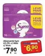 Fort Atacadista Sym - absorvente c/ abas oferta