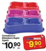 Fort Atacadista Mais - comedouro e bebedoro duplo oferta