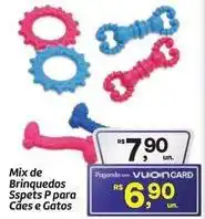 Fort Atacadista Mix - de brinquedos sspets p para caes e gatos oferta