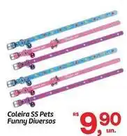 Fort Atacadista Coleira ss pets funny diversos oferta