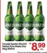 Fort Atacadista Spaten - cerveja munich helles puro malte one way oferta