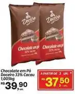 Fort Atacadista Chocolate - chocolate em pó doceiro 33% cacau oferta