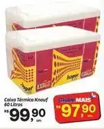 Isopor - caixa térmica knauf 60 litros