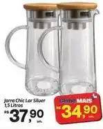 Fort Atacadista Chic - jarra lar silver 1,5 litros oferta