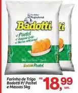 Fort Atacadista Badotti - farinha de trigo p/ pastel e massas oferta