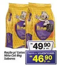 Fort Atacadista Nestlé - ração p/ gatos ninho cat oferta