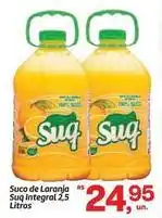 Fort Atacadista De - suco de laranja súq integral 2,5 litros oferta
