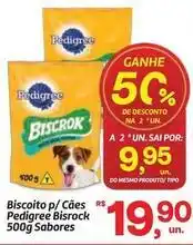Fort Atacadista Pedigree - biscoito p/ cães bisrock oferta