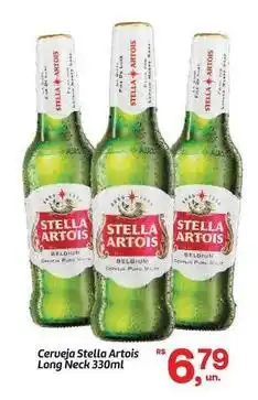 Fort Atacadista Stella artois - cerveja long neck oferta