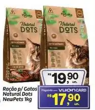 Fort Atacadista Natural - ração p/ gatos dots oferta