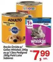 Fort Atacadista Pedigree - ração umida p/ gatos ou p/ cães oferta