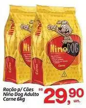 Fort Atacadista Ração p/ cães carne oferta