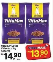 Fort Atacadista Vittamax - ração p/ gatos oferta