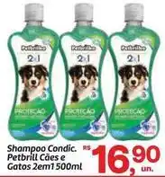 Fort Atacadista Rs - shampoo condic. cães e gatos 2em1500ml oferta