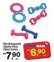 Fort Atacadista Mix - brinquedo sspets para cães/ gatos oferta