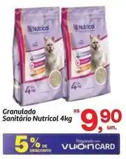 Fort Atacadista De - granulado sanitário nutricol oferta