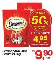 Fort Atacadista Dreamies - petisco para gatos oferta