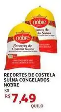 Assaí Atacadista Nobre - recortes de costela suína congelados oferta