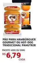 Assaí Atacadista Panutri - pão para hambúrguer gourmet ou hot-dog tradicional oferta