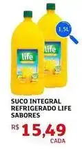 Assaí Atacadista Life - suco integral refrigerado sabores oferta