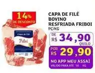 Assaí Atacadista Friboi - capa de filé bovino resfriada oferta