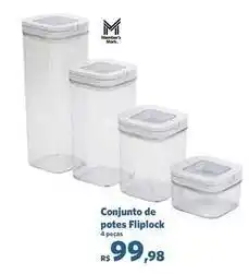 Sam's Club De - conjunto de potes fliplock oferta