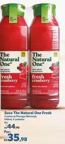 Sam's Club Natural - succo the one fresh oferta