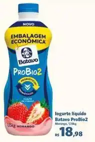 Sam's Club Probiótica - logurte líquido batavo oferta