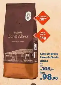 Sam's Club Fazenda - café em grãos oferta