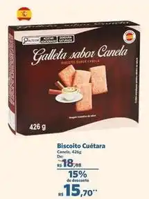 Sam's Club Sabor - biscoito cuétara oferta