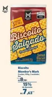 Sam's Club Cracker - biscoito oferta