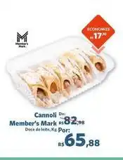 Sam's Club Member's mark - cannoli oferta