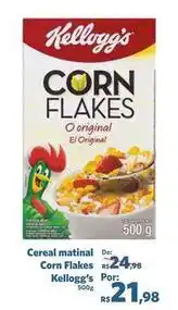 Sam's Club Kellogg´s - cereal matinal corn flakes oferta