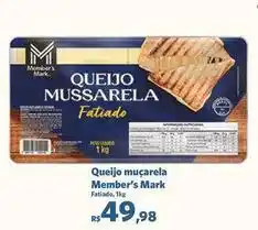 Sam's Club Member's mark - queijo muçarela oferta