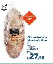 Sam's Club Rs - pão australiano oferta