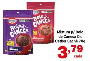 Mistura p/ Bolo de Caneca Dr. Oetker Sachê