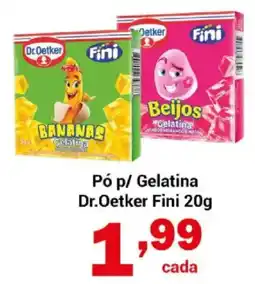 Shibata Supermercados Pó p/ Gelatina Dr.Oetker Fini oferta