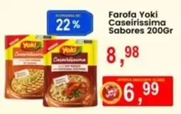 Federzoni Supermercados Farofa yoki caseirissima sabores oferta