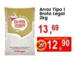 Federzoni Supermercados Arroz tipo 1 broto legal oferta