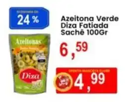Federzoni Supermercados Azeitona Verde Diza Fatiada oferta