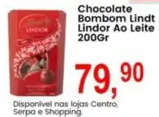 Federzoni Supermercados Chocolate Bombom Lindt Lindor Ao Leite oferta