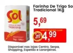 Federzoni Supermercados Farinha De Trigo So Tradicional oferta