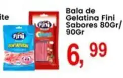 Federzoni Supermercados Bala de Gelatina Fini Sabores oferta